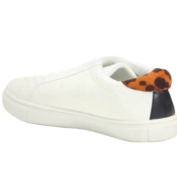 C&C California Lifestyle Faux Leather White Sneakers - Picture 8 of 9